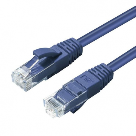 MicroConnect - Network cable - RJ-45 (M) to RJ-45 (M) - 1.5 m - UTP - CAT 6 - blue - 0