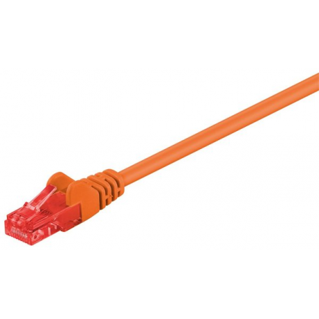 MicroConnect - Network cable - RJ-45 (M) to RJ-45 (M) - 1.5 m - UTP - CAT 6 - halogen-free, stranded - orange - 0