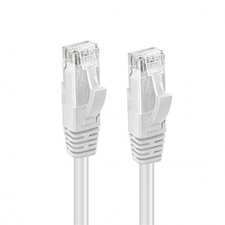 MicroConnect - Network cable - RJ-45 (M) to RJ-45 (M) - 1.5 m - UTP - CAT 6 - halogen-free, stranded - white - 1