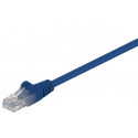 MicroConnect - Network cable - RJ-45 (M) to RJ-45 (M) - 1 m - UTP - CAT 5e - blue
