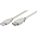 MicroConnect - USB extension cable - USB (M) to USB (F) - 3 m