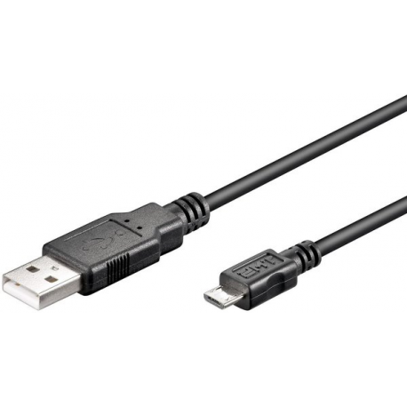 Micro USB Cable, Black, 5m - 0