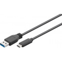 MicroConnect - USB cable - USB-C (M) to USB Type A (M) - USB 3.2 Gen 1 - 3 m - black