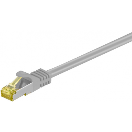 MicroConnect - Network cable - RJ-45 (M) to RJ-45 (M) - 30 m - SFTP, PiMF - CAT 7 - snagless - grey - 0