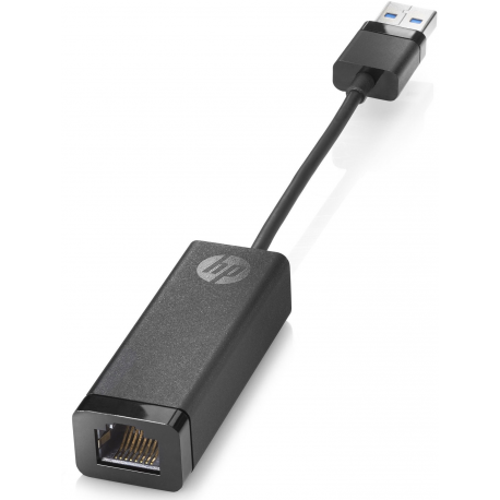 HP - Network adapter - USB 3.0 - Gigabit Ethernet - for ProBook 430 G5, 45X G5, 470 G5, 635, Fortis 14 G9; ZBook Power G8, Power G9, Studio G8 - 18