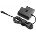 HP - Power adapter - AC - 65 Watt - United States - for EliteBook 830 G6; ZBook 14u G6, 15u G6; ZBook Firefly 14 G7, 14 G8, 14 G9, 15 G7, 16 G9