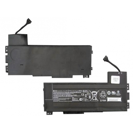 HP - Laptop battery - Lithium Ion - 9-cell - 2635 mAh - 90 Wh - for ZBook 15 G3 Mobile Workstation, 15 G4 Mobile Workstation - 0