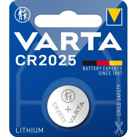 CR2025 - 170 mAh, 20mm - 4