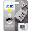 Epson 35 - 9.1 ml - yellow - original - blister - ink cartridge - for WorkForce Pro WF-4720, WF-4720DWF, WF-4725DWF, WF-4730, WF-4730DTWF, WF-4740, WF-4740DTWF
