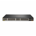 HPE Aruba 6300M - Switch - L3 - Managed - 48 x 100 / 1000 / 2.5G / 5G (PoE+) + 4 x 1 Gigabit  /  10 Gigabit  /  25 Gigabit  /  50 Gigabit SFP56 (uplink  /  stacking) - front and side to back - rack-mountable - PoE+ (2880 W)