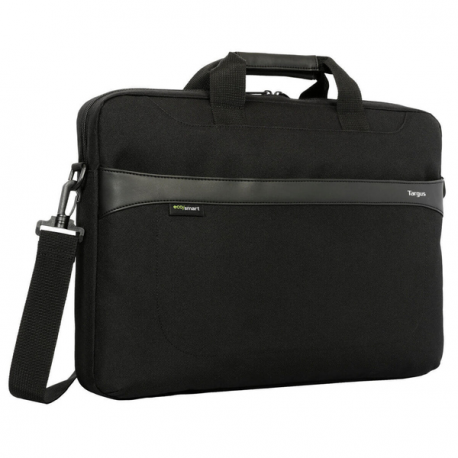 Targus GeoLite EcoSmart Slim Brief - Notebook carrying case - 15" - 16" - black - 2