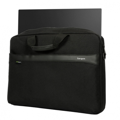 Targus GeoLite EcoSmart Slim Brief - Notebook carrying case - 15" - 16" - black - 3