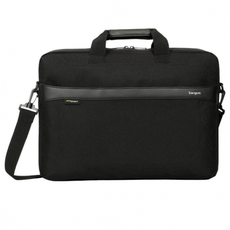 Targus GeoLite EcoSmart Slim Brief - Notebook carrying case - 13" - 14" - black - 0