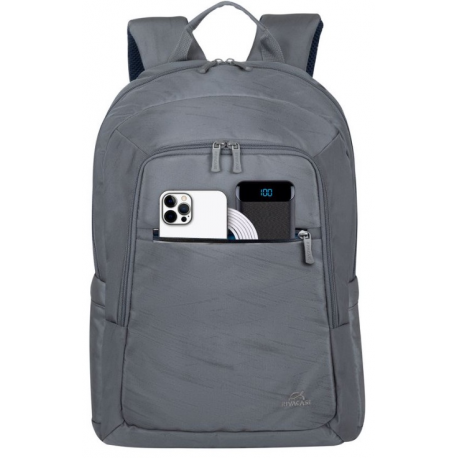 NB BACKPACK ALPENDORF ECO 14"/7523 GREY RIVACASE - 3