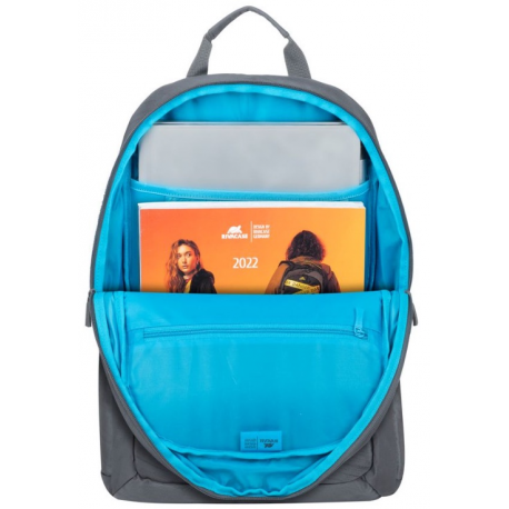 NB BACKPACK ALPENDORF ECO 14"/7523 GREY RIVACASE - 10