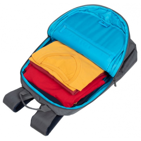 NB BACKPACK ALPENDORF ECO 14"/7523 GREY RIVACASE - 15