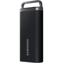 Samsung T5 Evo MU-PH4T0S - SSD - encrypted - 4 TB - external (portable) - USB 3.2 Gen 1 (USB-C connector) - 256-bit AES - black