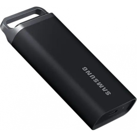 Samsung T5 Evo MU-PH8T0S - SSD - encrypted - 8 TB - external (portable) - USB 3.2 Gen 1 (USB-C connector) - 256-bit AES - black - 2