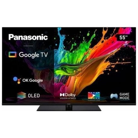 Panasonic TX-55MZ800E - 55" Diagonal Class MZ800 Series OLED TV - Smart TV - Google TV - 4K UHD (2160p) 3840 x 2160 - HDR - 0