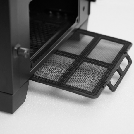 Chieftec Gamer Series APEX AIR - Tower - ATX - windowed side panel (tempered glass) - no power supply (ATX) - black - USB / Audio - 7