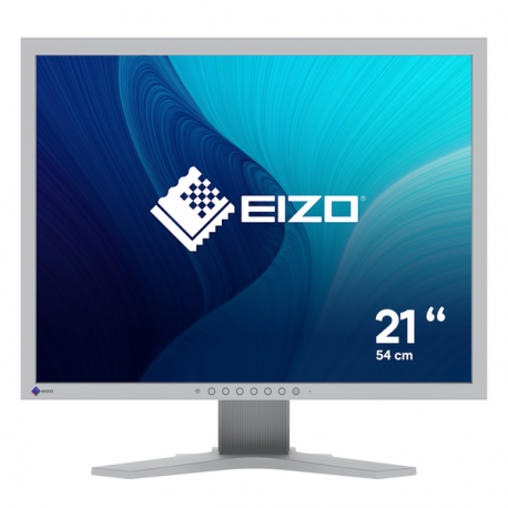 EIZO FlexScan S2134 - LED monitor - 21.3" - 1600 x 1200 @ 60 Hz - IPS - 500 cd / m² - 1600:1 - 6 ms - DVI-D, VGA, DisplayPort - black - 0