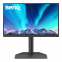 BenQ PhotoVue SW272Q - SW Series - LED monitor - 27" - 2560 x 1440 QHD @ 60 Hz - IPS - 300 cd / m² - 1000:1 - HDR10 - 5 ms - 2xHDMI, DisplayPort, USB-C - grey