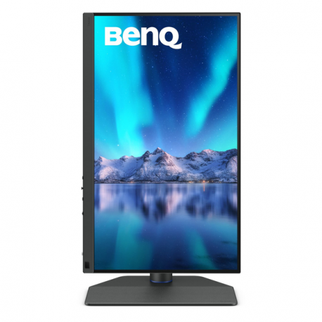 BenQ PhotoVue SW272Q - SW Series - LED monitor - 27" - 2560 x 1440 QHD @ 60 Hz - IPS - 300 cd / m² - 1000:1 - HDR10 - 5 ms - 2xHDMI, DisplayPort, USB-C - grey - 3