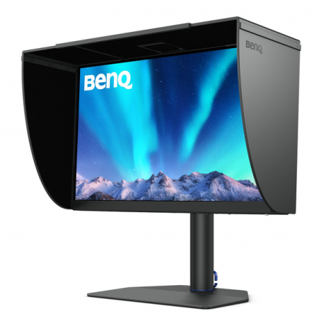BenQ PhotoVue SW272Q - SW Series - LED monitor - 27" - 2560 x 1440 QHD @ 60 Hz - IPS - 300 cd / m² - 1000:1 - HDR10 - 5 ms - 2xHDMI, DisplayPort, USB-C - grey - 6
