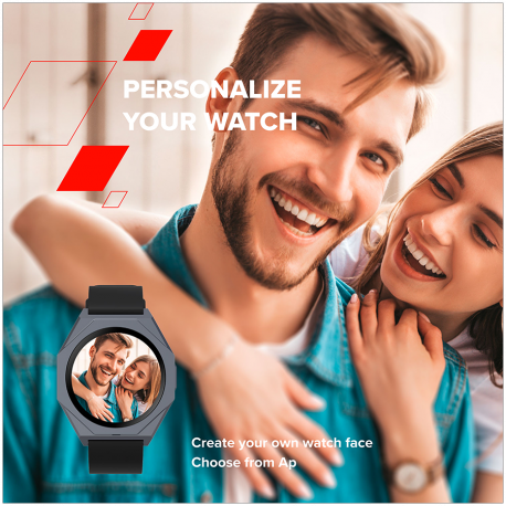 CANYON Otto SW-86, Smart watch Realtek 8762DK LCD 1.3' LTPS 360X360px, G+F