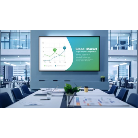 Sony Bravia Professional Displays FW-55EZ20L - 55" Diagonal Class EZ20L Series LED-backlit LCD display - digital signage - Android TV - 4K UHD (2160p) 3840 x 2160 - HDR - Direct LED - jet black - 14