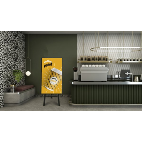 Sony Bravia Professional Displays FW-55EZ20L - 55" Diagonal Class EZ20L Series LED-backlit LCD display - digital signage - Android TV - 4K UHD (2160p) 3840 x 2160 - HDR - Direct LED - jet black - 18