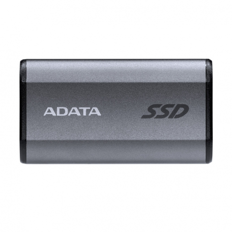 ADATA SE880 - SSD - 2 TB - external (portable) - USB 3.2 Gen 2x2 (USB-C connector) - titanium grey - 3