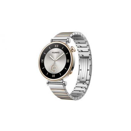 Huawei Watch GT 4 - 41 mm - stainless steel - smart watch with strap - wrist size: 120-190 mm - display 1.32" - NFC, Bluetooth - 37 g - silver - 4