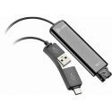 Poly DA75 - Sound card - USB-C  /  USB-A - for Laptop 14, 15; Pavilion Aero Laptop 13; Pavilion Plus Laptop 14, 16