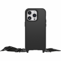 OtterBox React Series - Back cover for mobile phone - necklace - MagSafe compatibility - plastic - black - for Apple iPhone 14 Pro Max