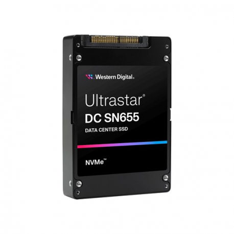 WD Ultrastar DC SN655 WUS5EA176ESP7E3 - SSD - 7.68 TB - internal - 2.5" - U.3 PCIe 4.0 (NVMe) - 1