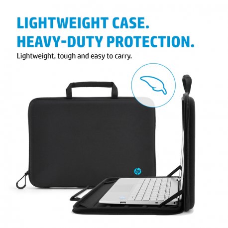 HP Mobility - Notebook carrying case - 11.6" - black - for Pro x360 Fortis 11 G10 Notebook, Fortis 11 G9 Notebook - 13