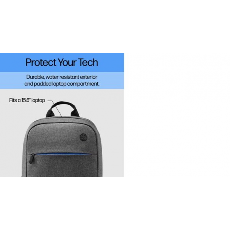 HP Prelude - Notebook carrying backpack - 13.3" - 15.6" - for HP 15; ENVY x360; Pavilion Aero 13; Pavilion Gaming 15; Pavilion x360; Pro x360 - 2