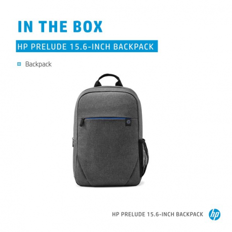 HP Prelude - Notebook carrying backpack - 13.3" - 15.6" - for HP 15; ENVY x360; Pavilion Aero 13; Pavilion Gaming 15; Pavilion x360; Pro x360 - 4