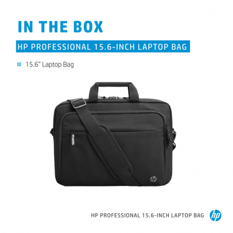 HP Professional - Notebook carrying case - 15.6" - atlantic blue internal lining - 7