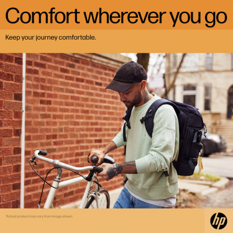 HP Travel - Notebook carrying backpack - up to 15.6" - forged iron - for Victus by HP Laptop 15; Laptop 15, 15s; Pavilion x360 Laptop - 11