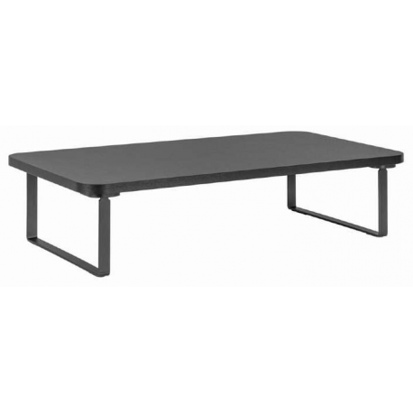 Gembird MS-TABLE-03 - Stand - rectangle - for monitor / notebook - plastic, particle board, steel - black - desktop - 0