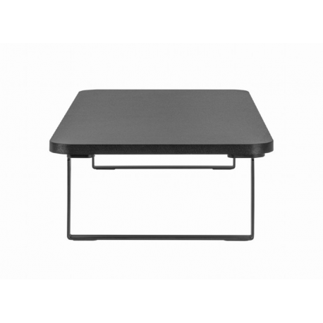 Gembird MS-TABLE-03 - Stand - rectangle - for monitor / notebook - plastic, particle board, steel - black - desktop - 3