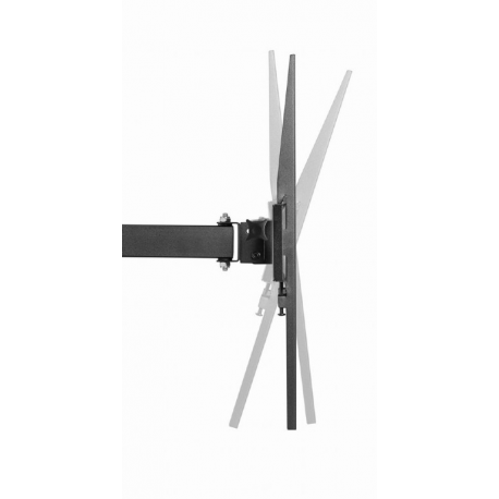 Gembird WM-55ST-03 - Mounting kit (wall mount) - for LCD TV - full motion - plastic, steel - screen size: 32"-55" - 6