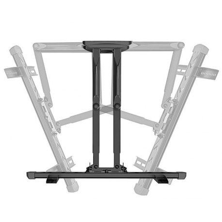 Gembird WM-58ST-01 - Mounting kit (wall mount) - full-motion - for flat panel - premium - steel - screen size: 32"-58" - 4