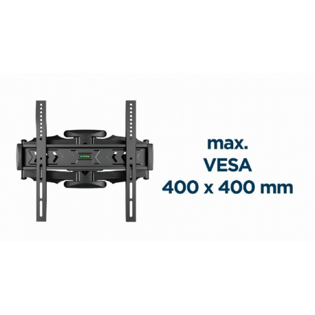 Gembird WM-58ST-01 - Mounting kit (wall mount) - full-motion - for flat panel - premium - steel - screen size: 32"-58" - 7