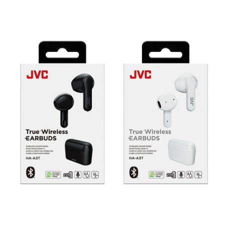 JVC HA-A3T - True wireless earphones with mic - ear-bud - Bluetooth - black - 4