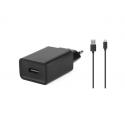 MicroSpareparts Mobile - Power adapter - 2 A - on cable: Micro-USB - black - Europe - for Samsung Galaxy Ace 3, Core, Note 10, Note 8.0, S4, Tab 3, Xcover, Y Duos; GT-C3520, E1270