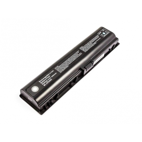 CoreParts - Laptop battery (equivalent to: HP 417066-001, HP 411462-421, HP EV088AA, HP EX941AA) - Lithium Ion - 6-cell - 4800 mAh - black - for HP Pavilion Laptop dv2129, dv2150, dv2637, dv6105, dv6109, dv6110, dv6113, dv6132, dv6207 - 0