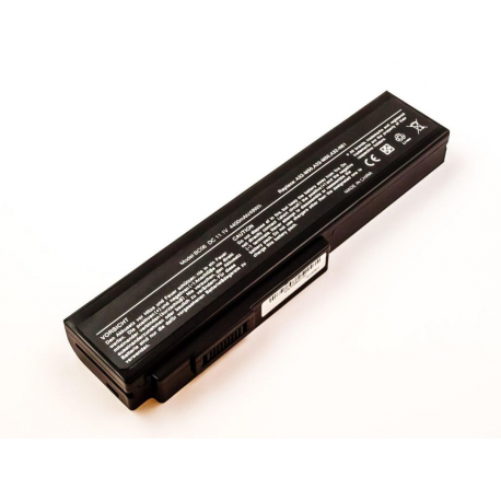 CoreParts - Laptop battery - 4800 mAh - for ASUS M50SA; M50Sr; M50Sv; M51E; M51Kr; M51Se; M51Sn; M51Sr; N61Jq; X53Sv; X55Sr; X55Sv - 0